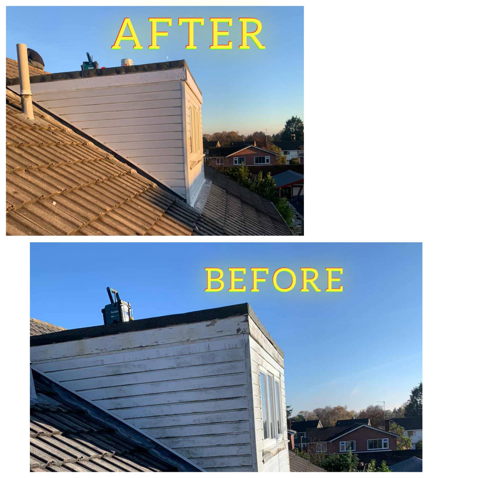 Before and after — Project 5