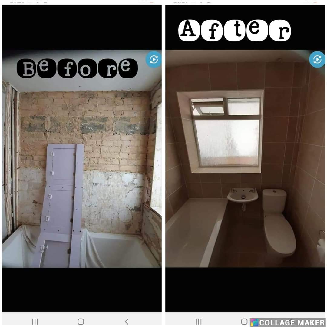 Before and after — Project 6