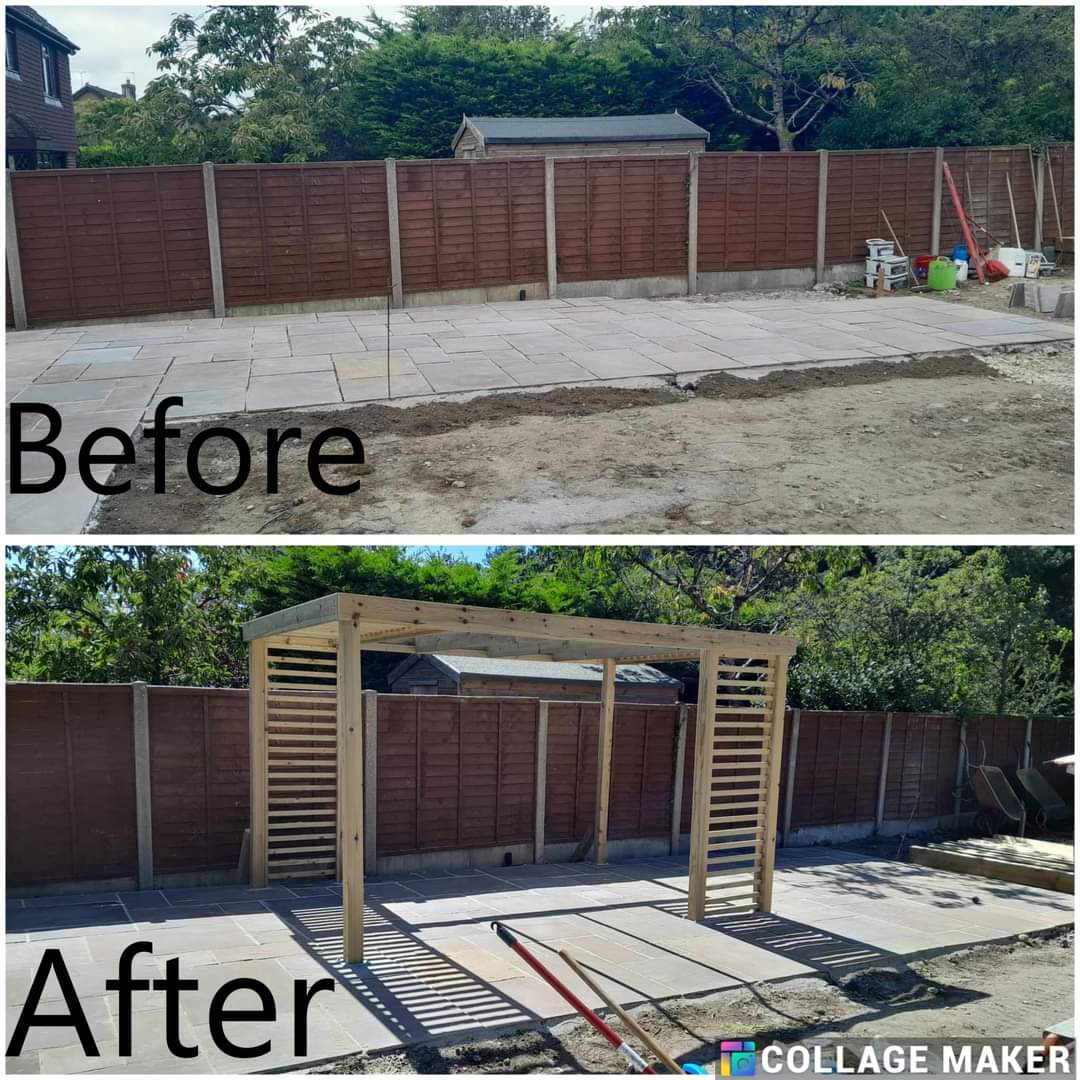 Before and after — Project 16