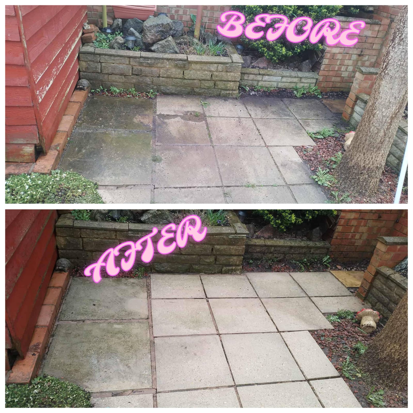 Before and after — Project 18