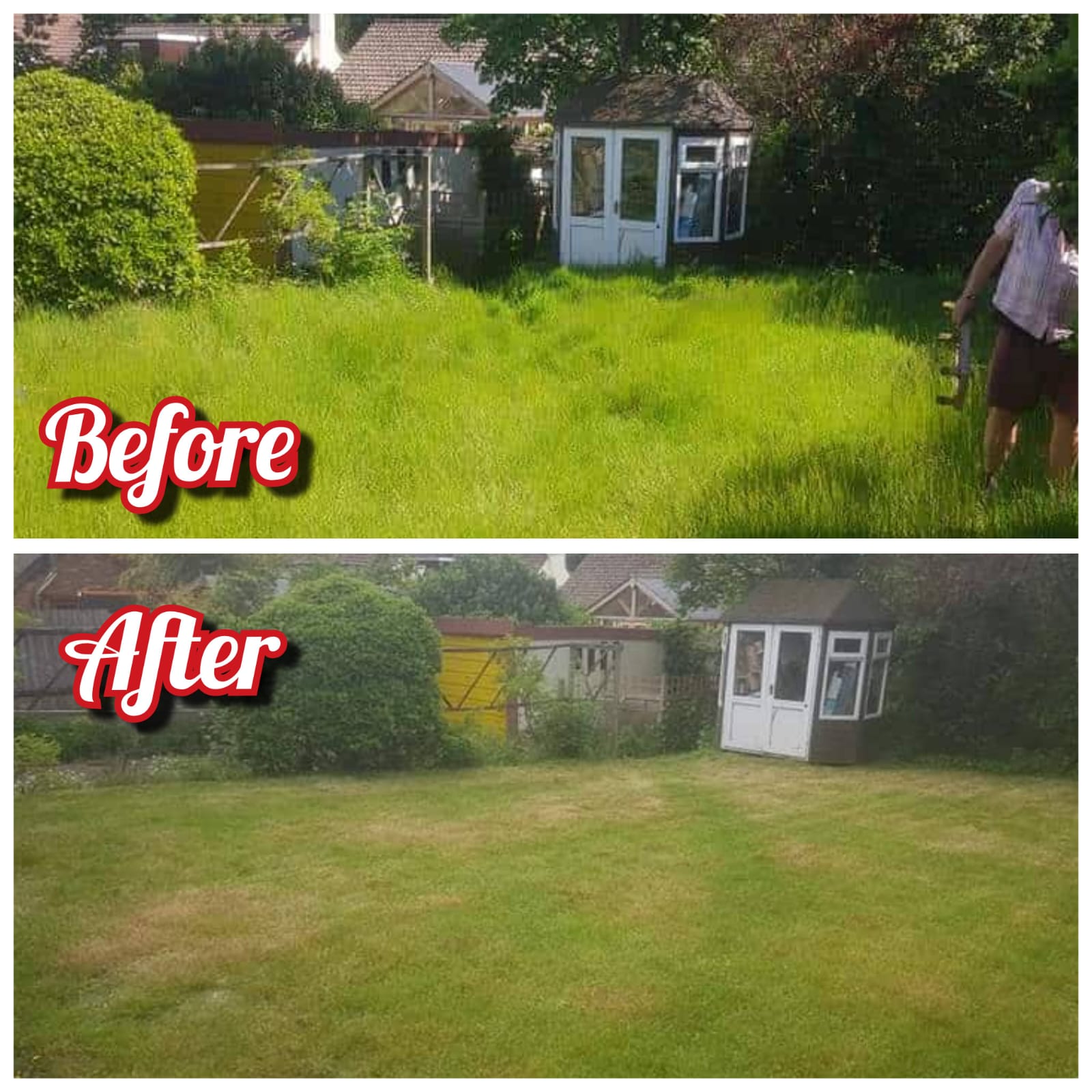 Before and after — Project 10