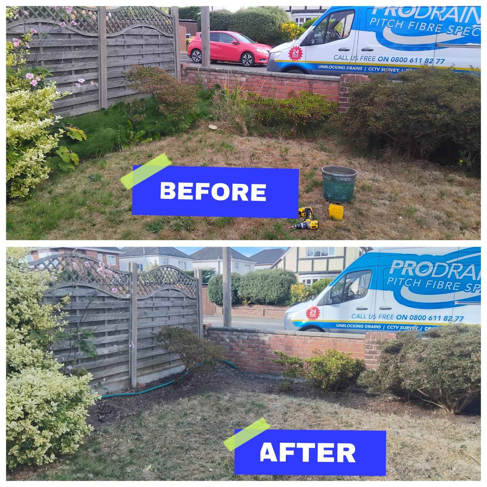 Before and after — Project 24