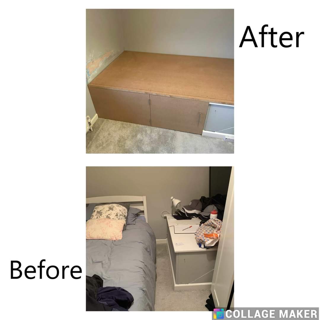 Before and after — Project 32