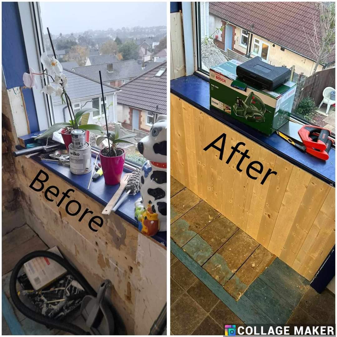 Before and after — Project 36