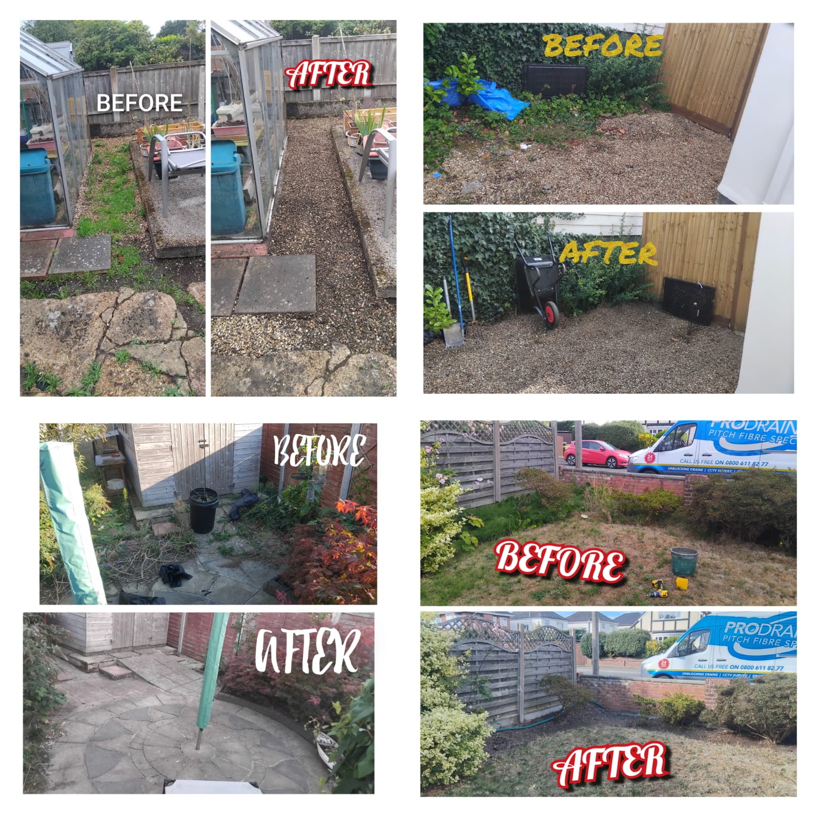 Before and after — Project 37