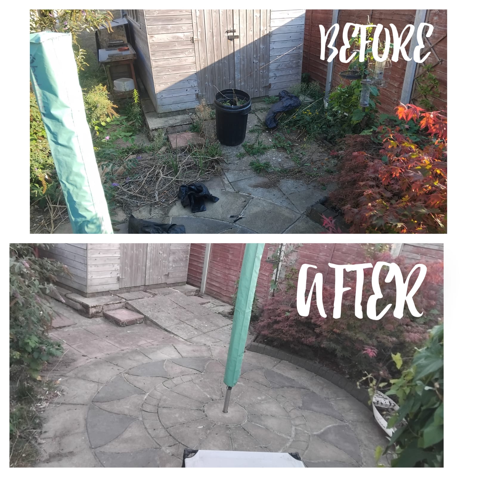 Before and after — Project 46